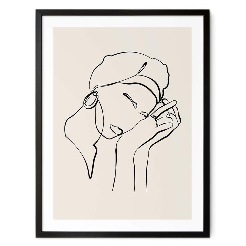 Póster NKTN - Line Art - Don't Worry