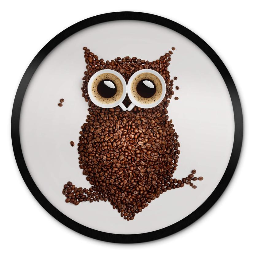 Plakat Coffee Owl