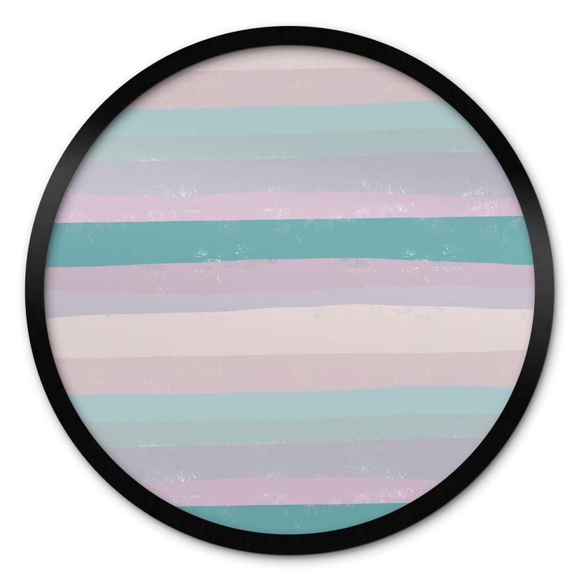 Plakat Uplusmestudio - Coloured Stripes