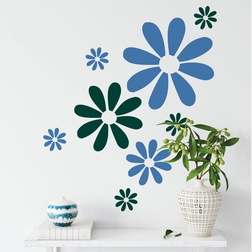 Sticker mural - Flower Power