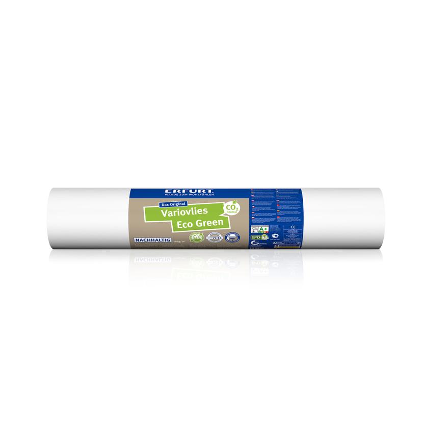 Erfurt Økologisk glat fleece-tapet Eco Green 20x0,53m