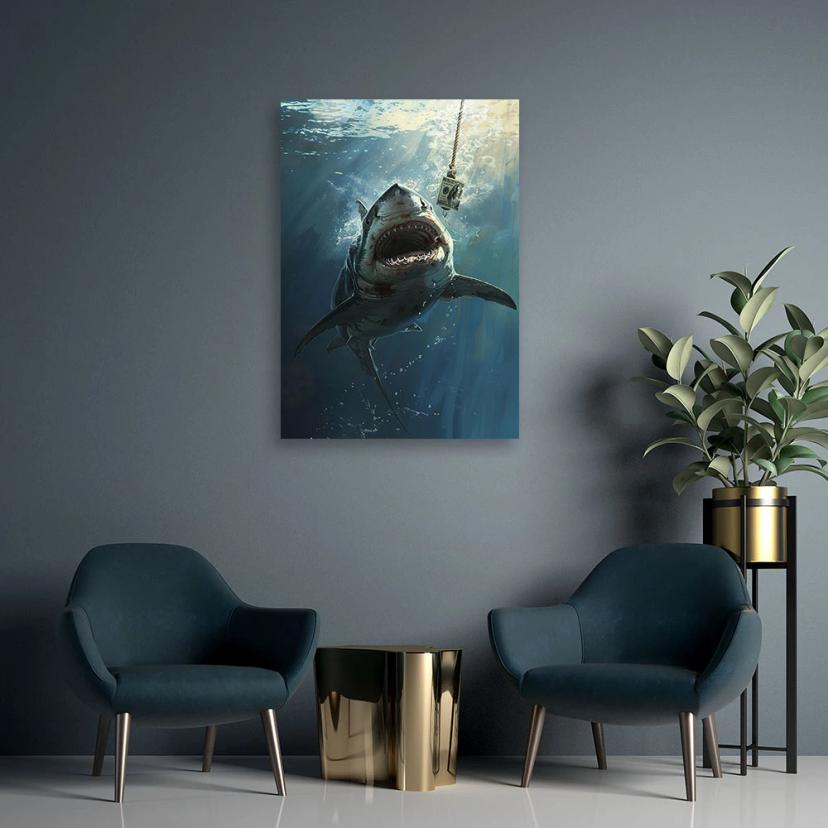 Canvasbillede, Hajdollars