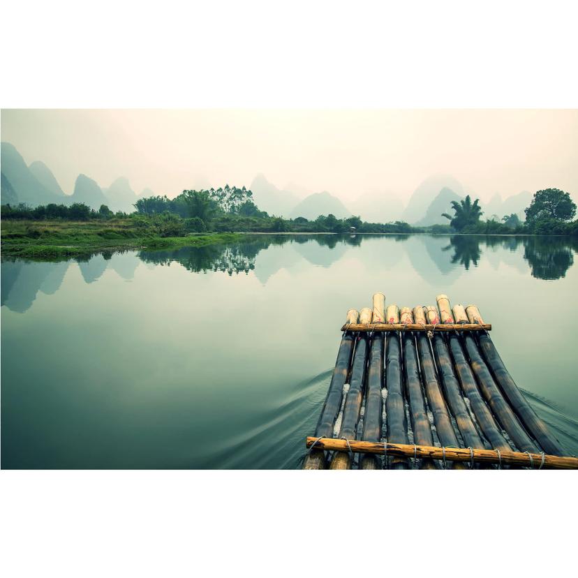 Fotomurale Viaggio in zattera in Cina