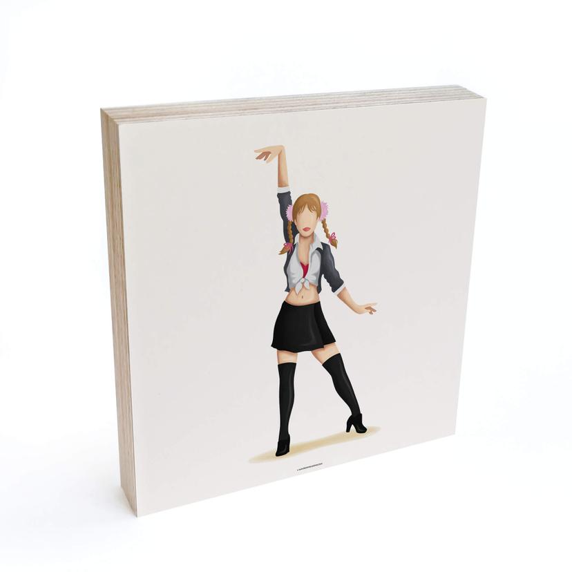 Billede af træ til at sætte op - Tohmé - Britney - 15x15 cm