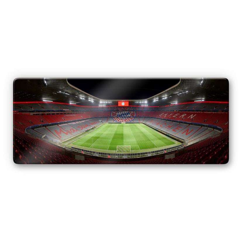 Glasbillede - FCB Stadion By Night