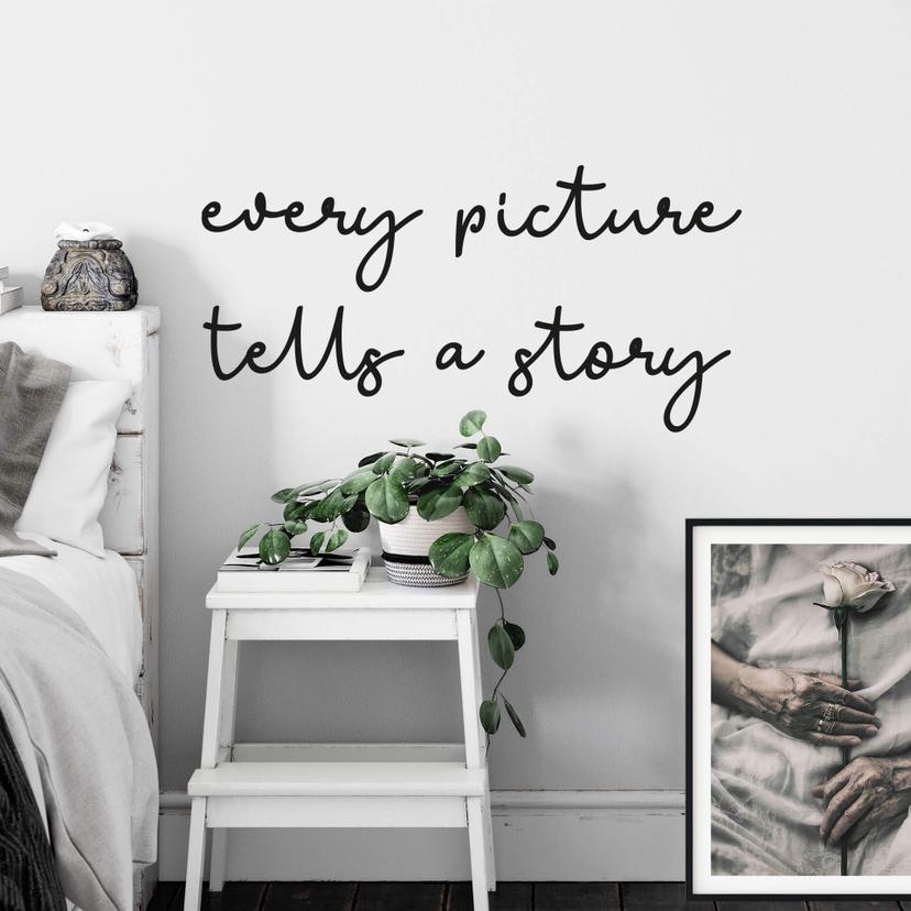 Adesivo murale - Every picture tells a story