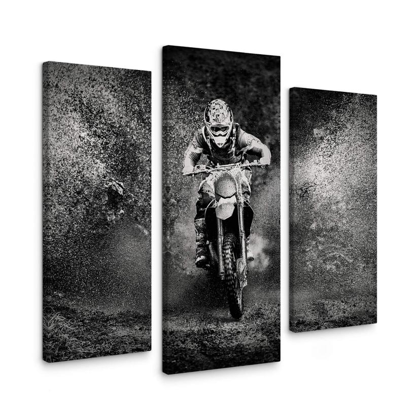 Canvasbillede - Paul GS - Dirty Hobby (sæt med 3)