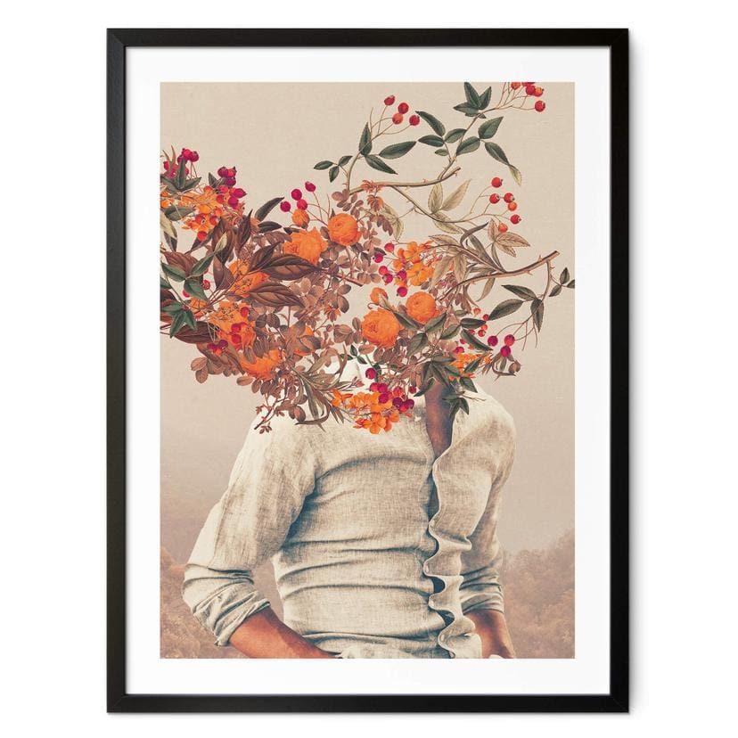 Plakat Moth - Flower Man