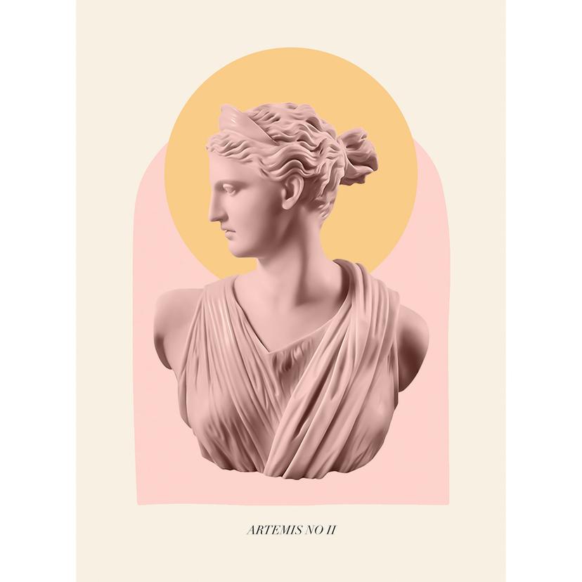Fotomurale Statua della dea Artemide - Grace Digital Art