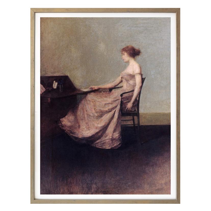 Póster Dewing - La Carta