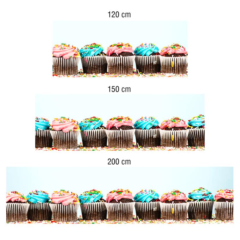 Rivestimento cucina - Alu-Dibond - Party Cupcakes