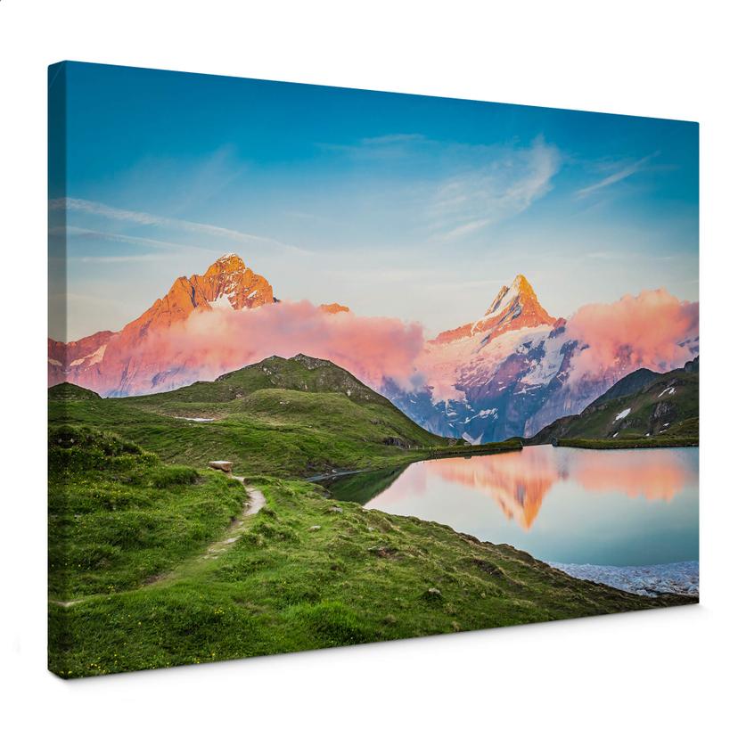 Cuadro lienzo Huber - Bachalpsee