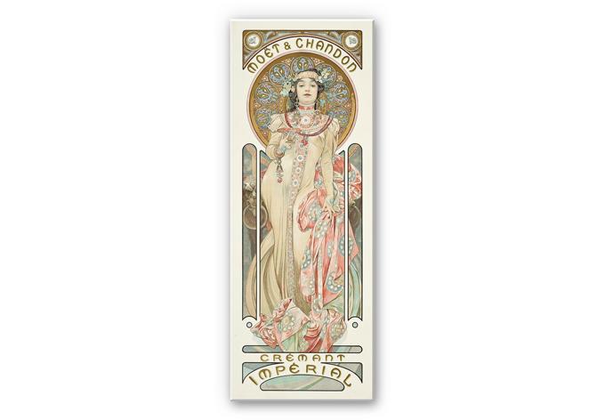 Tableau Forex - Mucha - Moët and Chandon: Dry Imperial - Panorama