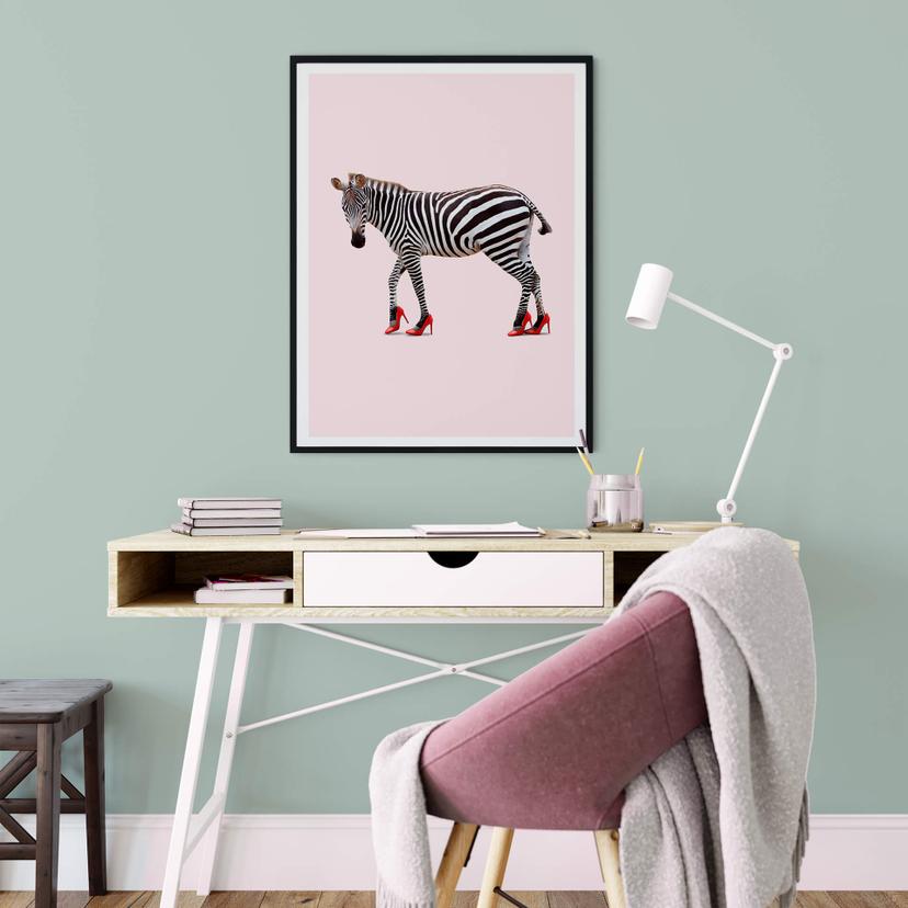 Poster Loose - Zebra Heels
