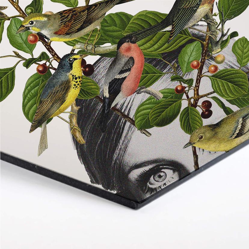 Esagoni Alu-dibond Frida Floral Studio - Twiggy Eye