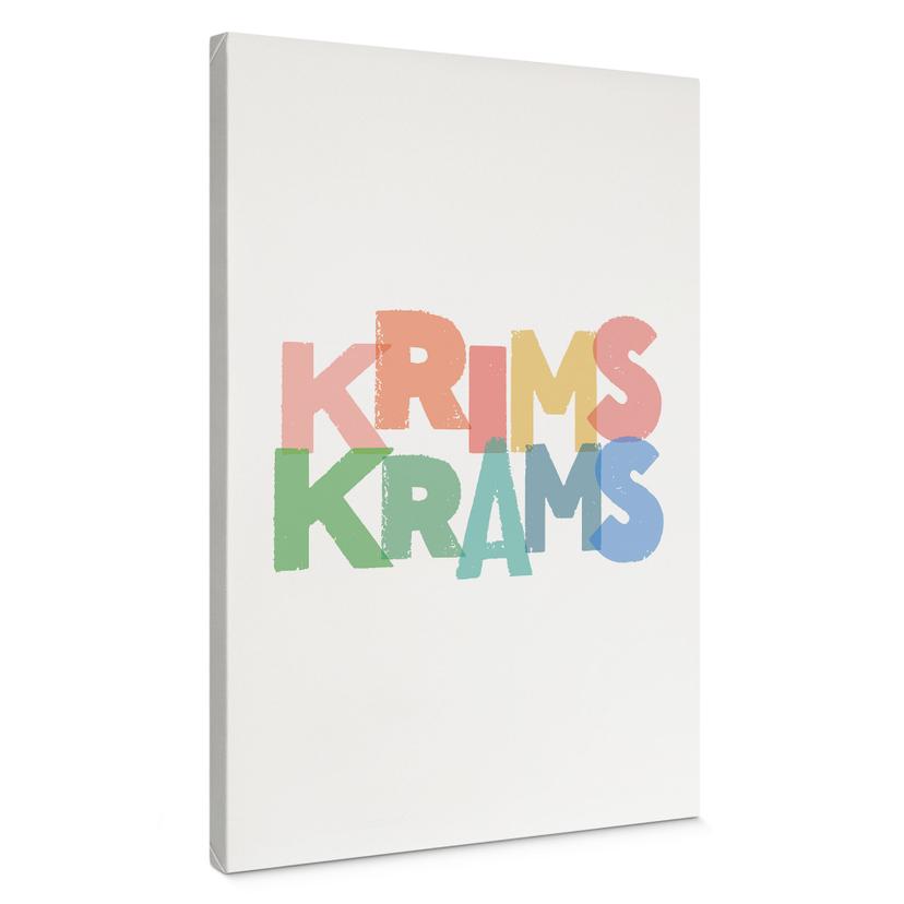 Leinwandbild Krimskrams