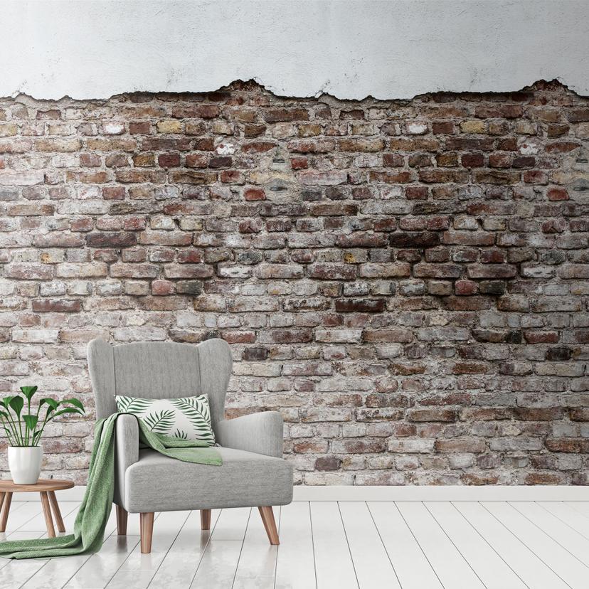 Livingwalls storbyhistorier THE WALL - tapet med steneffekt