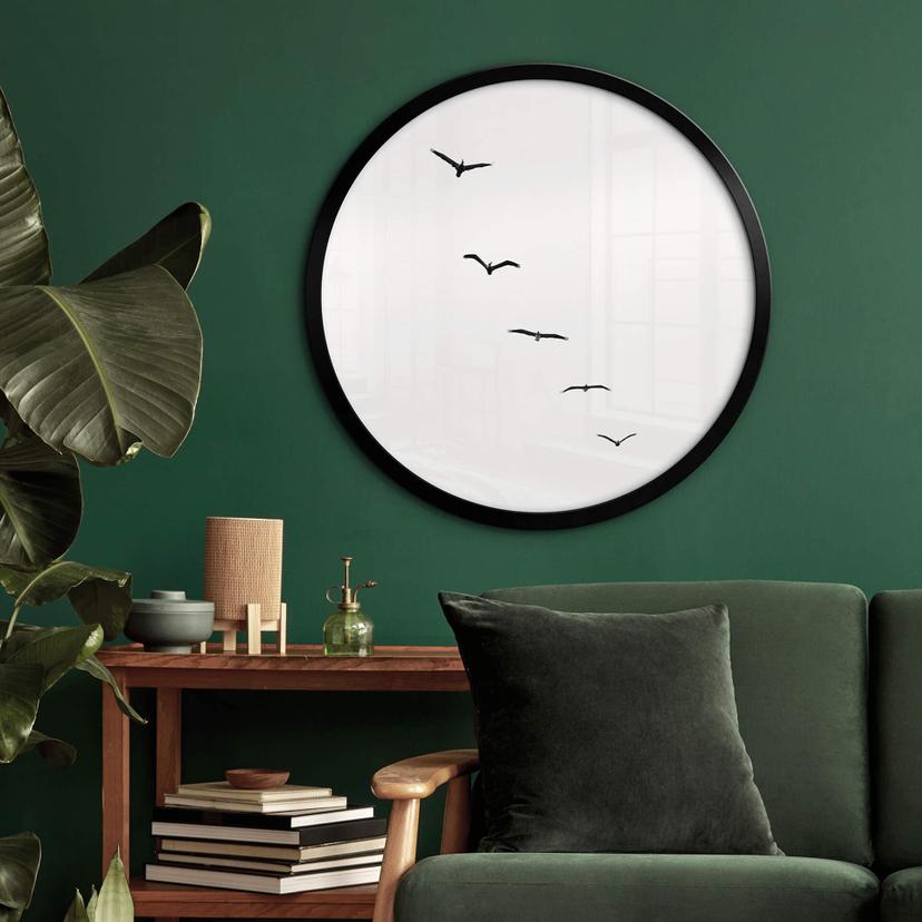 Poster Kubistika - haut dans le ciel