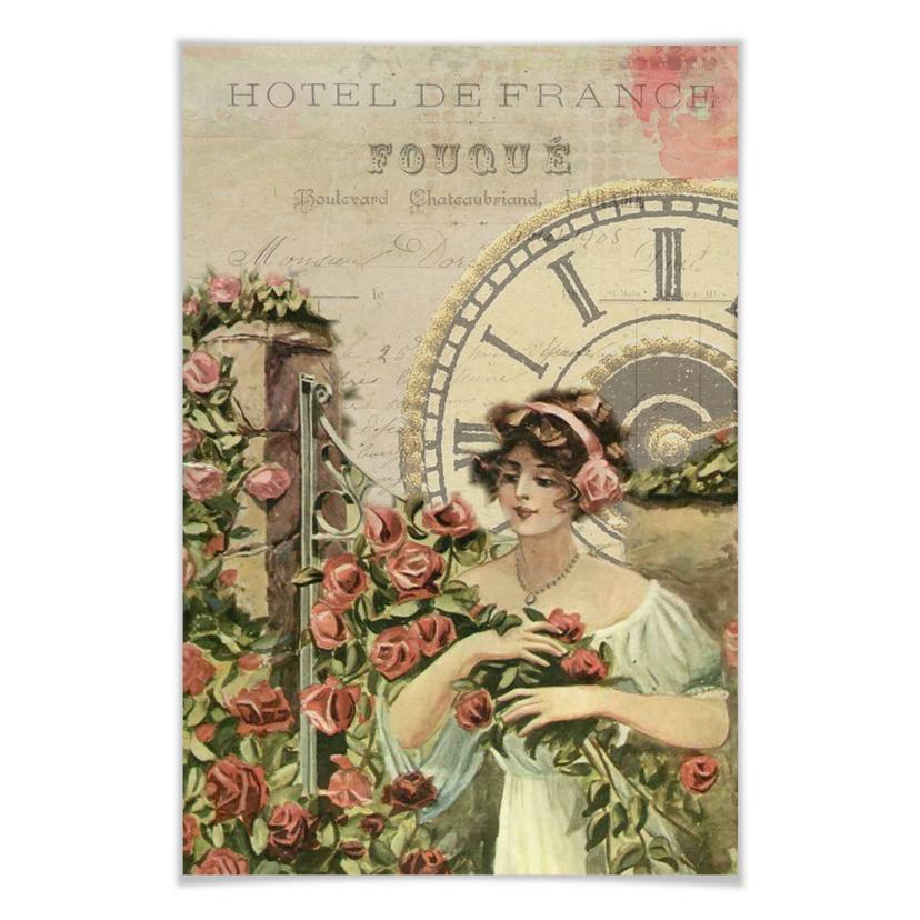 Poster - Vintage Girl 03