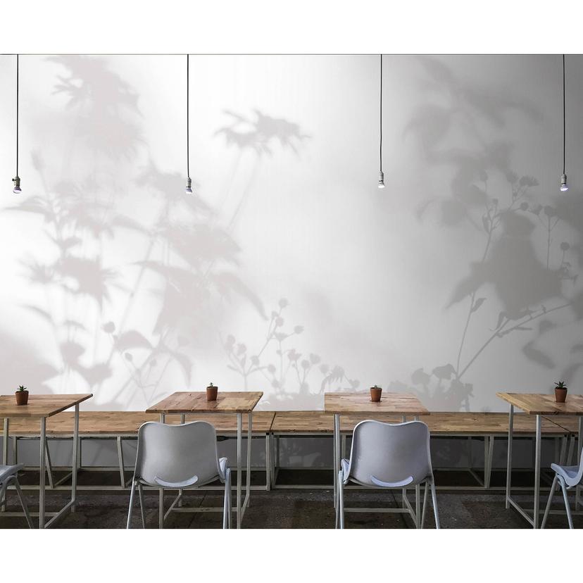 Fotomural Paredes de Patel 3 Shadow Room 2 gris, blanco