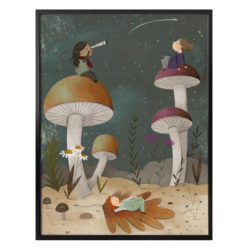 Póster Loske - Estrellas en el cielo