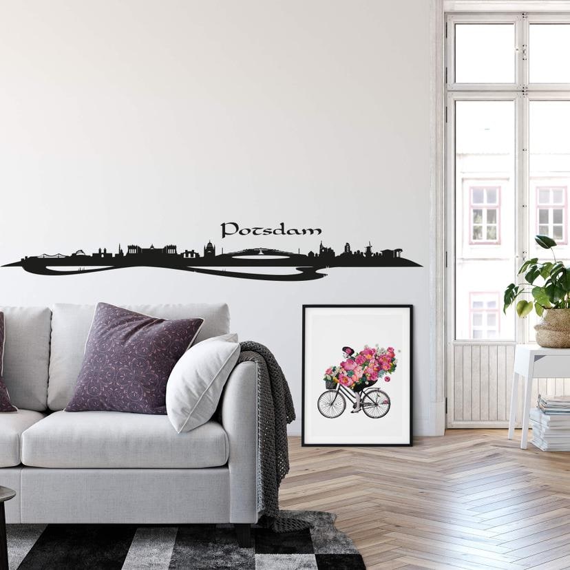 Wandtattoo Potsdam Skyline