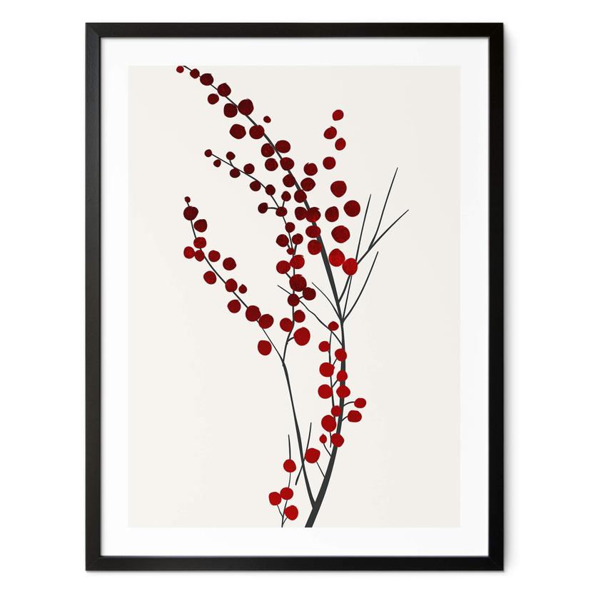 Póster Kubistika - Muérdago