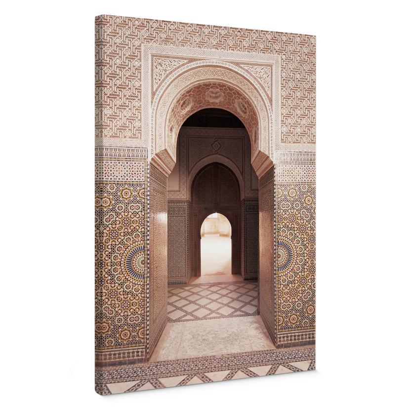 Lienzo Puerta oriental con mosaicos - Sisi & Seb