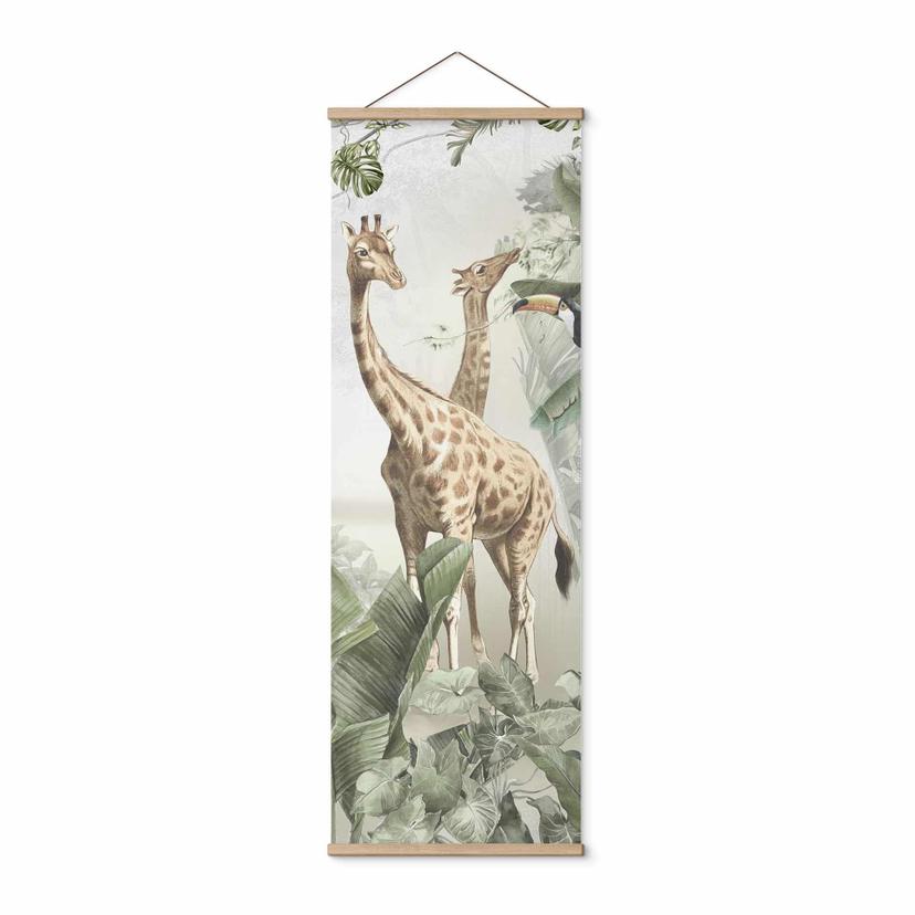 Jungle dieren op een Afmeting - Ms Tiff - Panorama