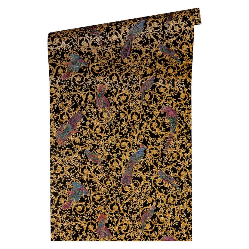 Versace wallpaper Vliestapete Barocco Birds Tapete