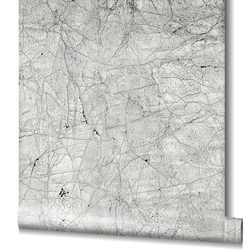 Grå steneffekt tapet Fototapet til stue soveværelse 2,70 x 2,12 cm