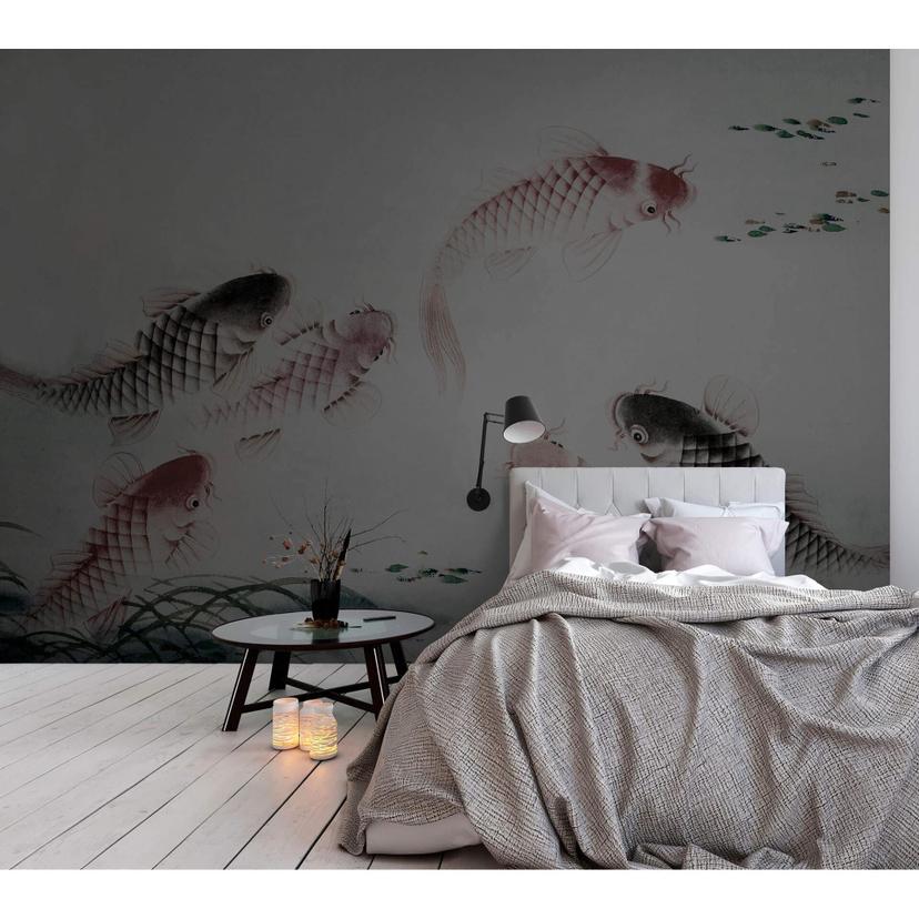 Livingwalls Fototapet Walls by Patel Dancing Kois 2