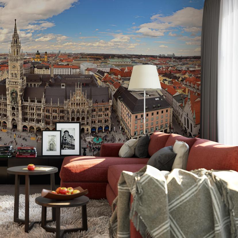 Fototapet - München Skyline Panorama