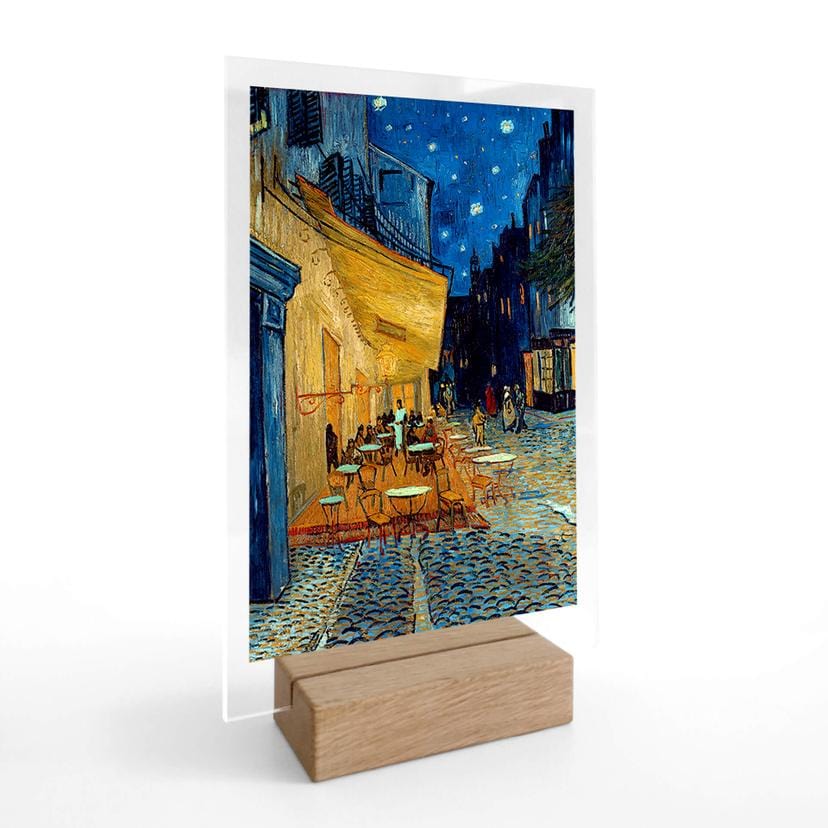 Bordudstilling Van Gogh - Café Terrasse