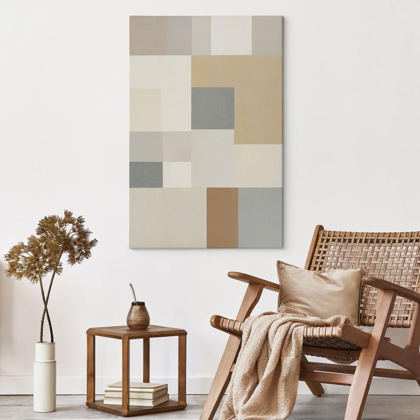 Leinwandbild Agnes Plane - Geometrische Formen - Sir Edward x Grigory Gladarev
