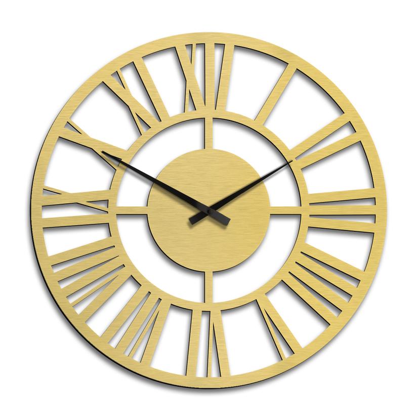 Orologio da parete XXL alu-dibond  - Ø 70 cm