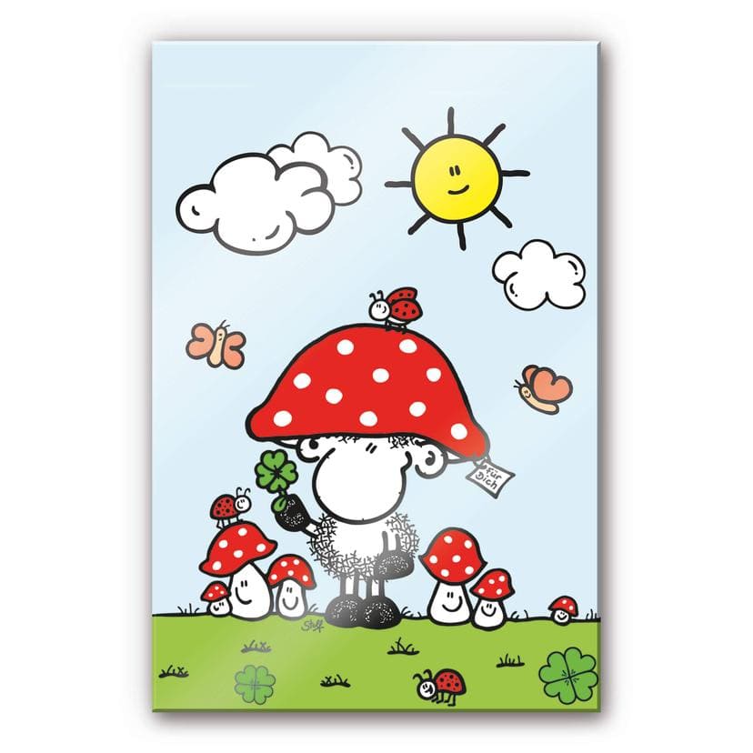 Akrylbillede sheepworld lucky charm