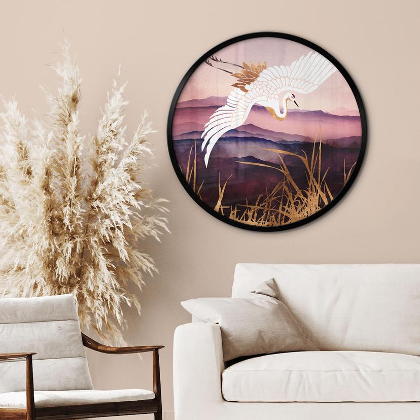 Poster Elegant Trana - SpaceFrog Designs - Rund