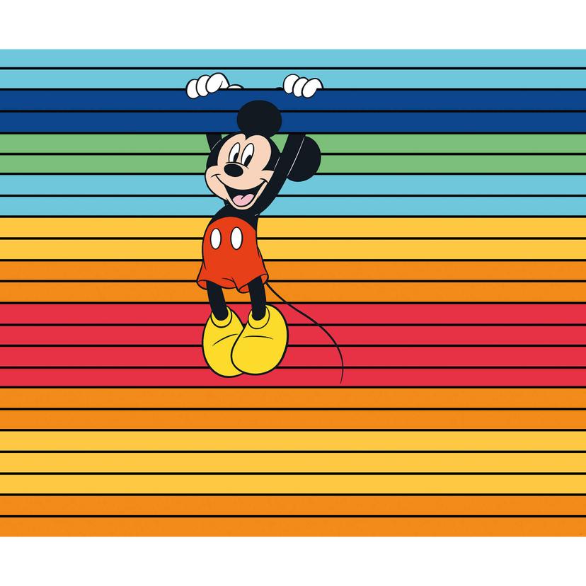 Tapet - Mickeys magiske regnbue - 300 x 250 cm