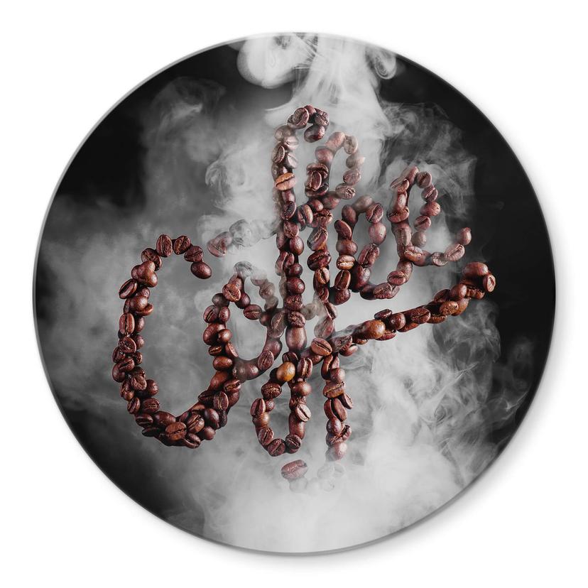 Tableau sur verre Belenko - odeur de café