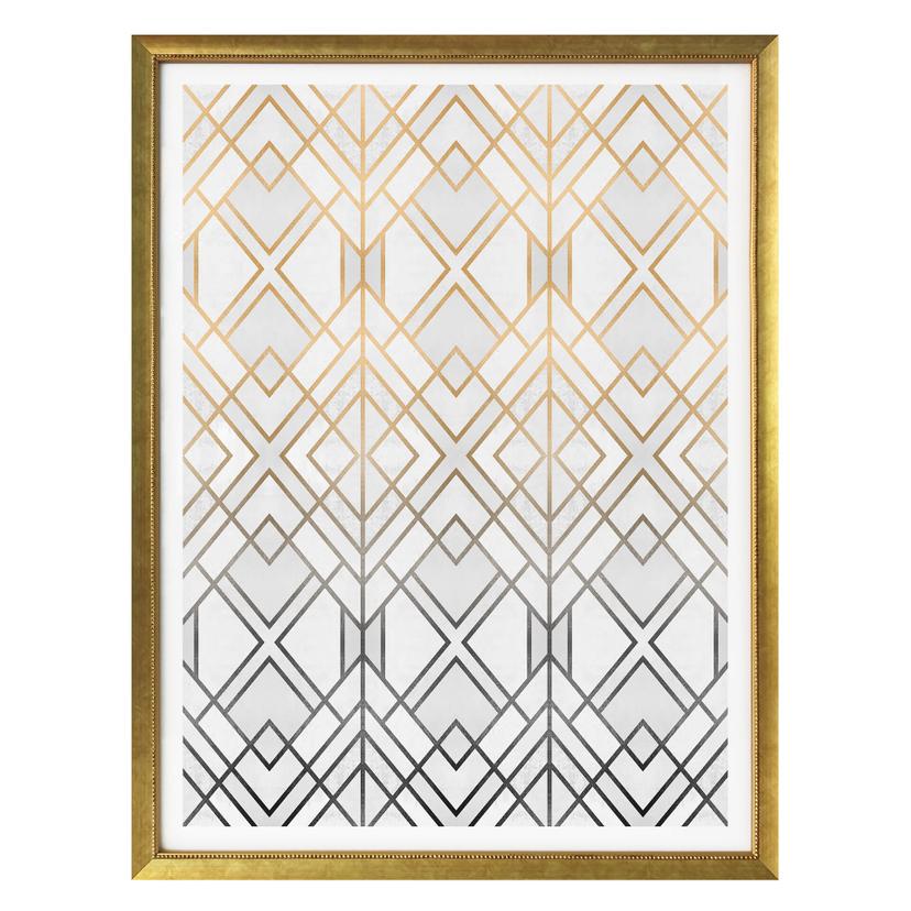 Póster Fredriksson - Oro y Plata