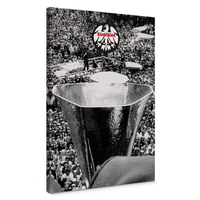 Leinwandbild Eintracht Frankfurt - Europapokalsieger 1980