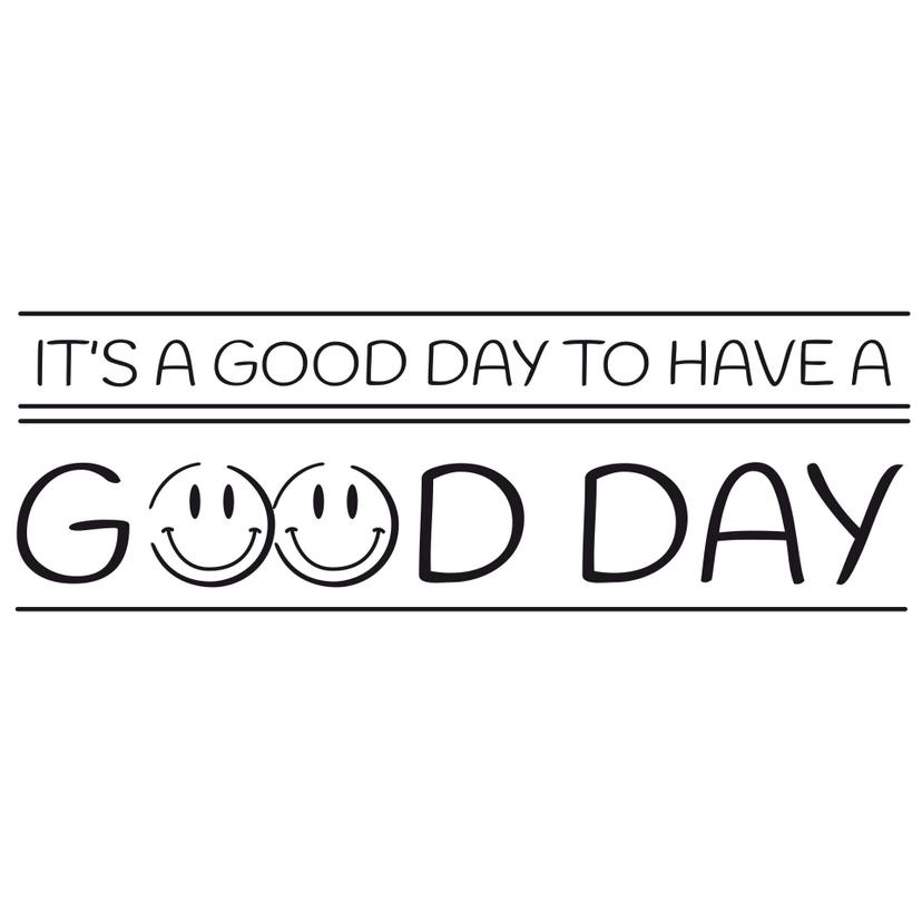 Adesivo murale - good day