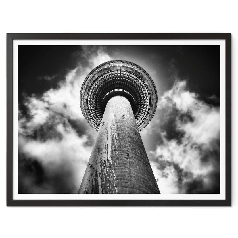 Póster Marrón - Torre de TV de Berlín