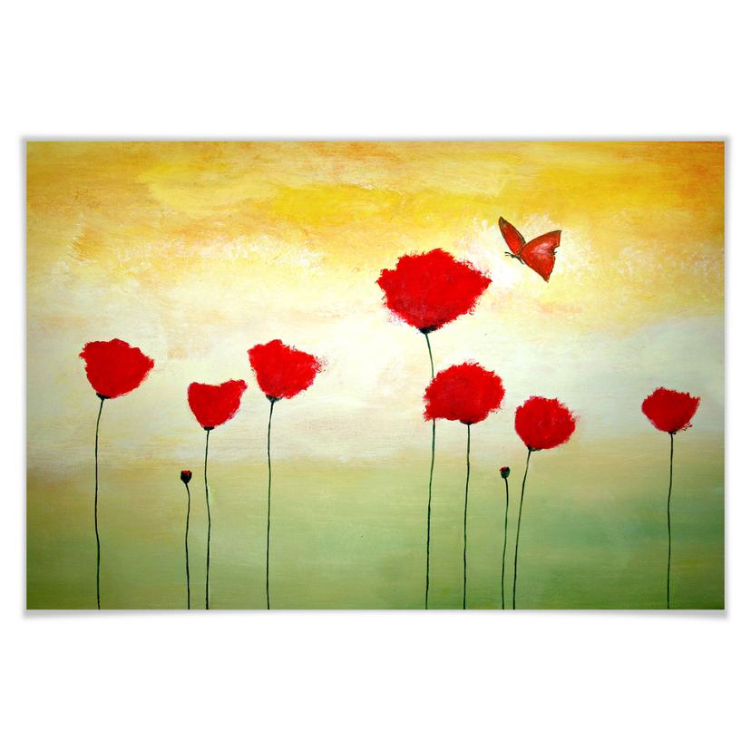 Poster - Melz - Petit papillon