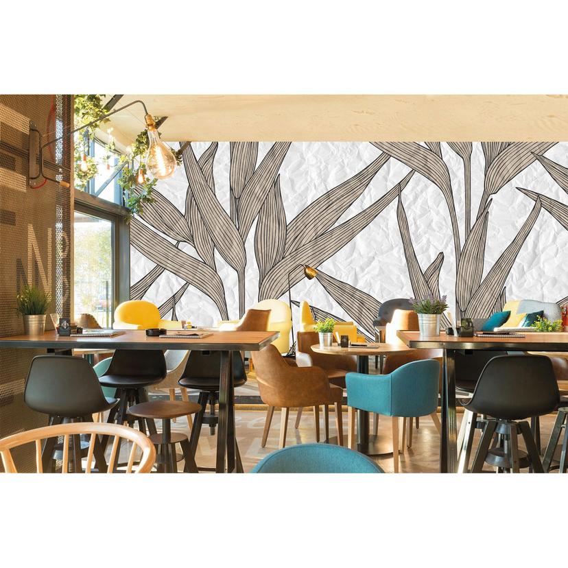 Architects Paper Papier peint photo Atelier 47 White Paper gris
