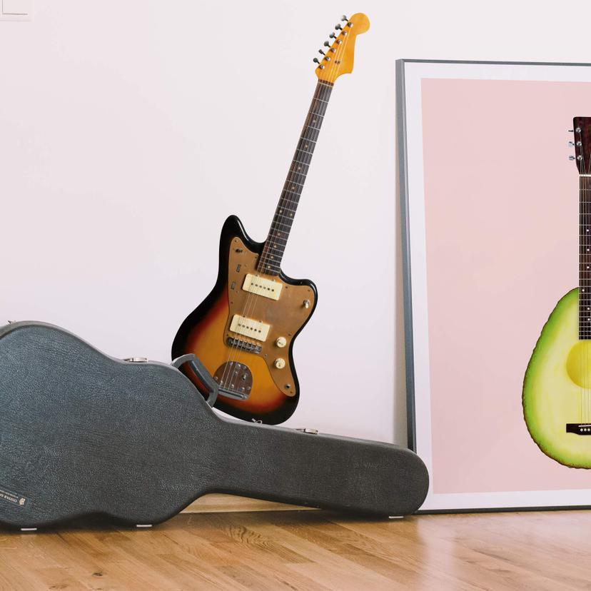 Sticker mural - Rockguitar