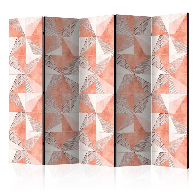 Schermo divisorio - Geometria della primavera, 3 pezzi