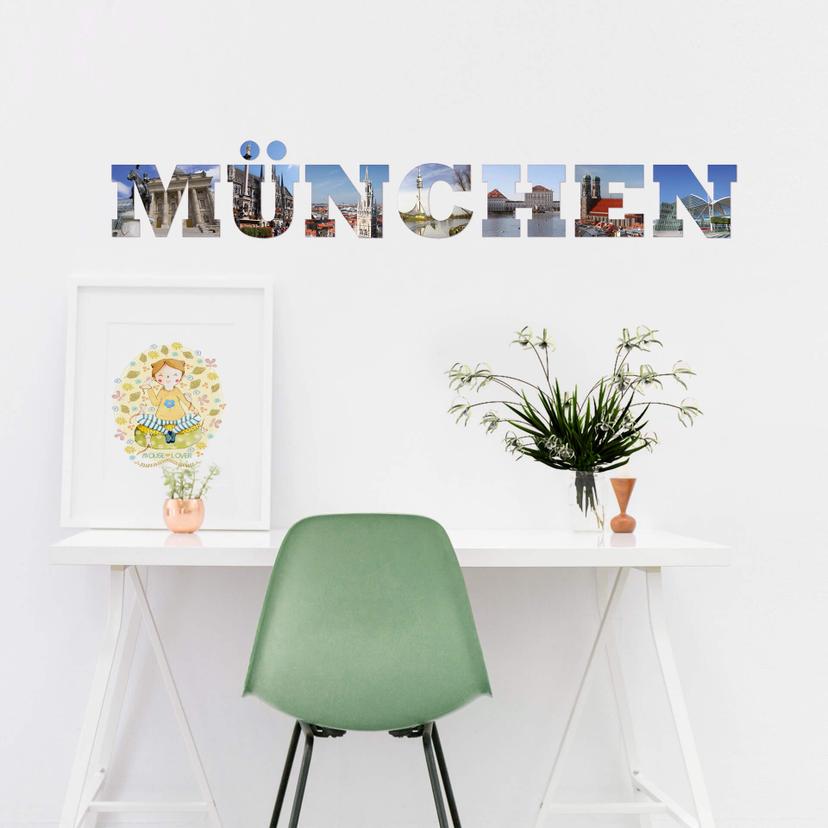 Sticker mural - Munich Impression