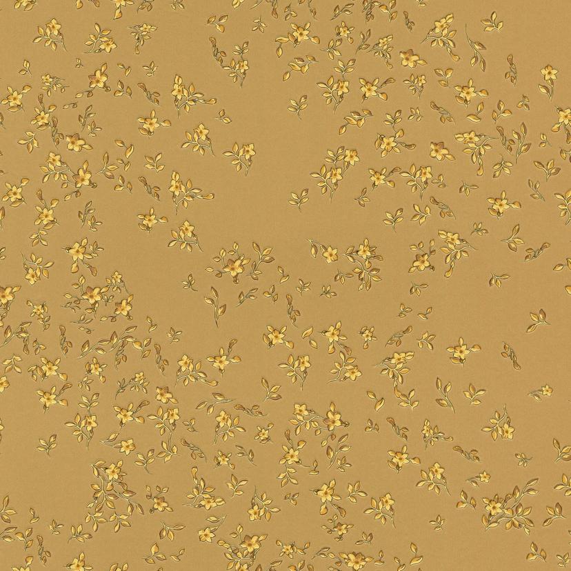 Versace carta da parati Barocco Birds fiori oro